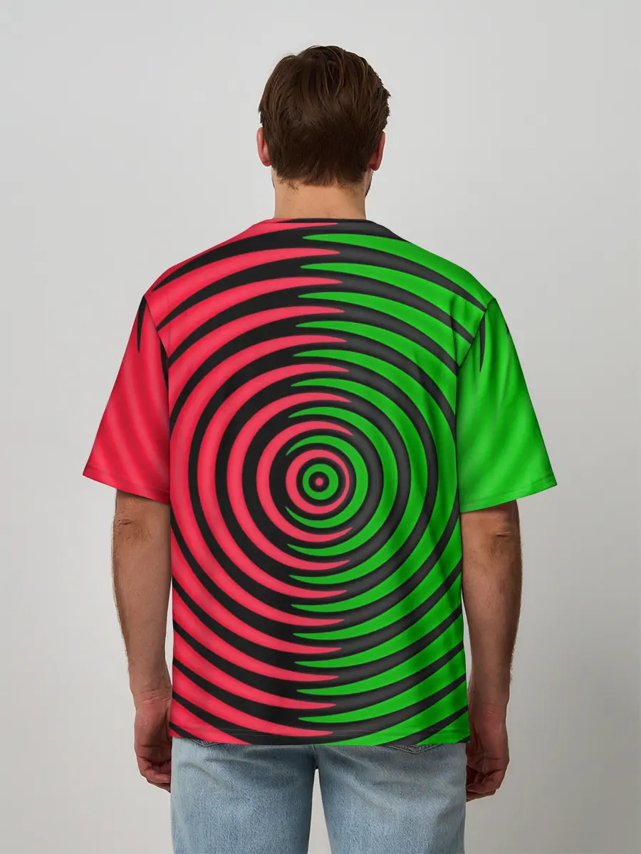 Мужская футболка оверсайз / Джеймс Харден - Бойся бороды