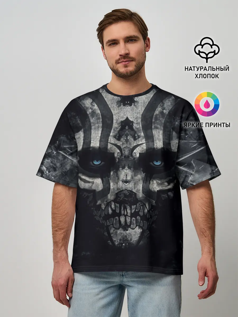 Мужская футболка оверсайз / OLD SHAMAN