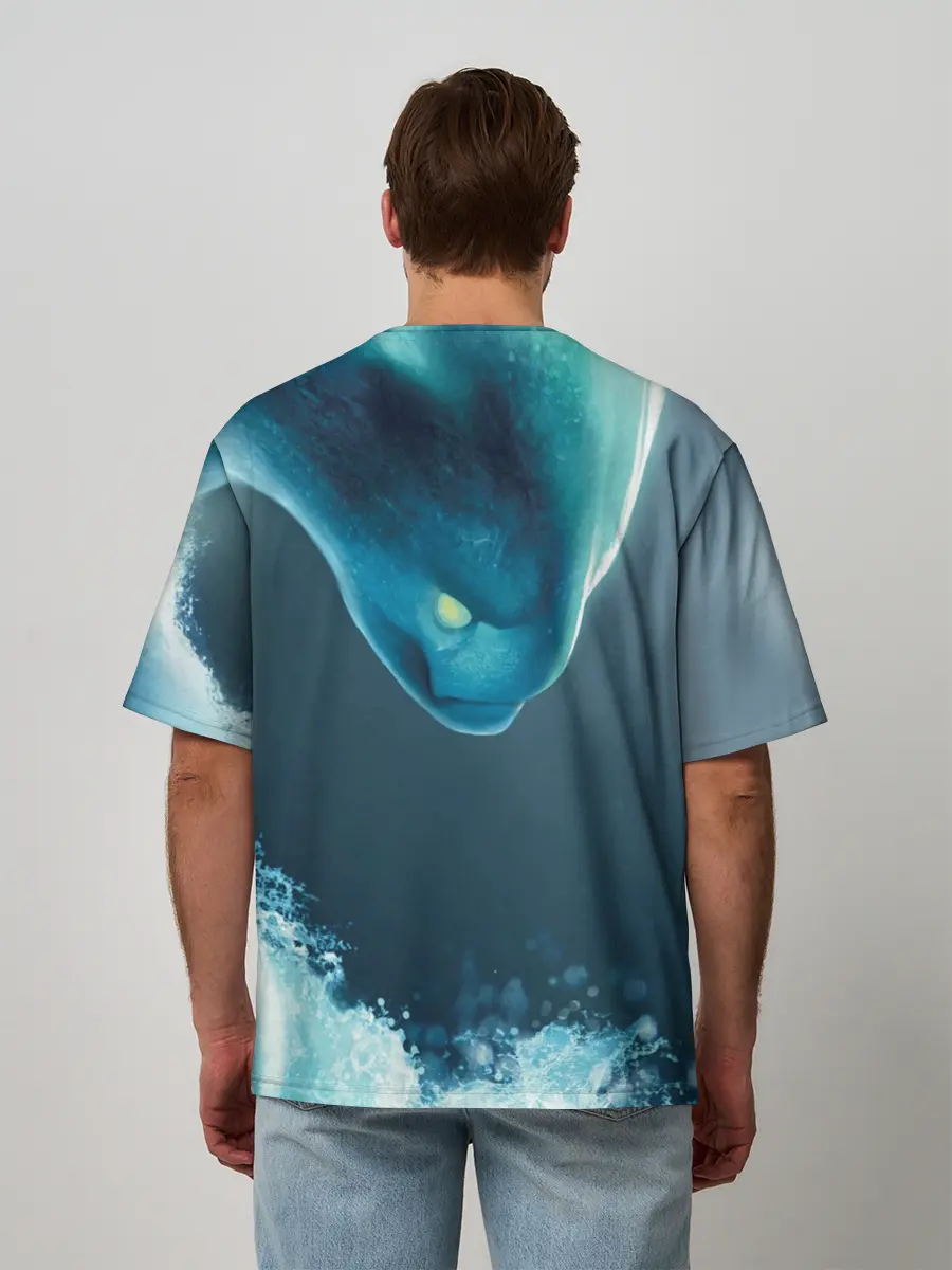 Мужская футболка оверсайз / DOTA 2 Morphling