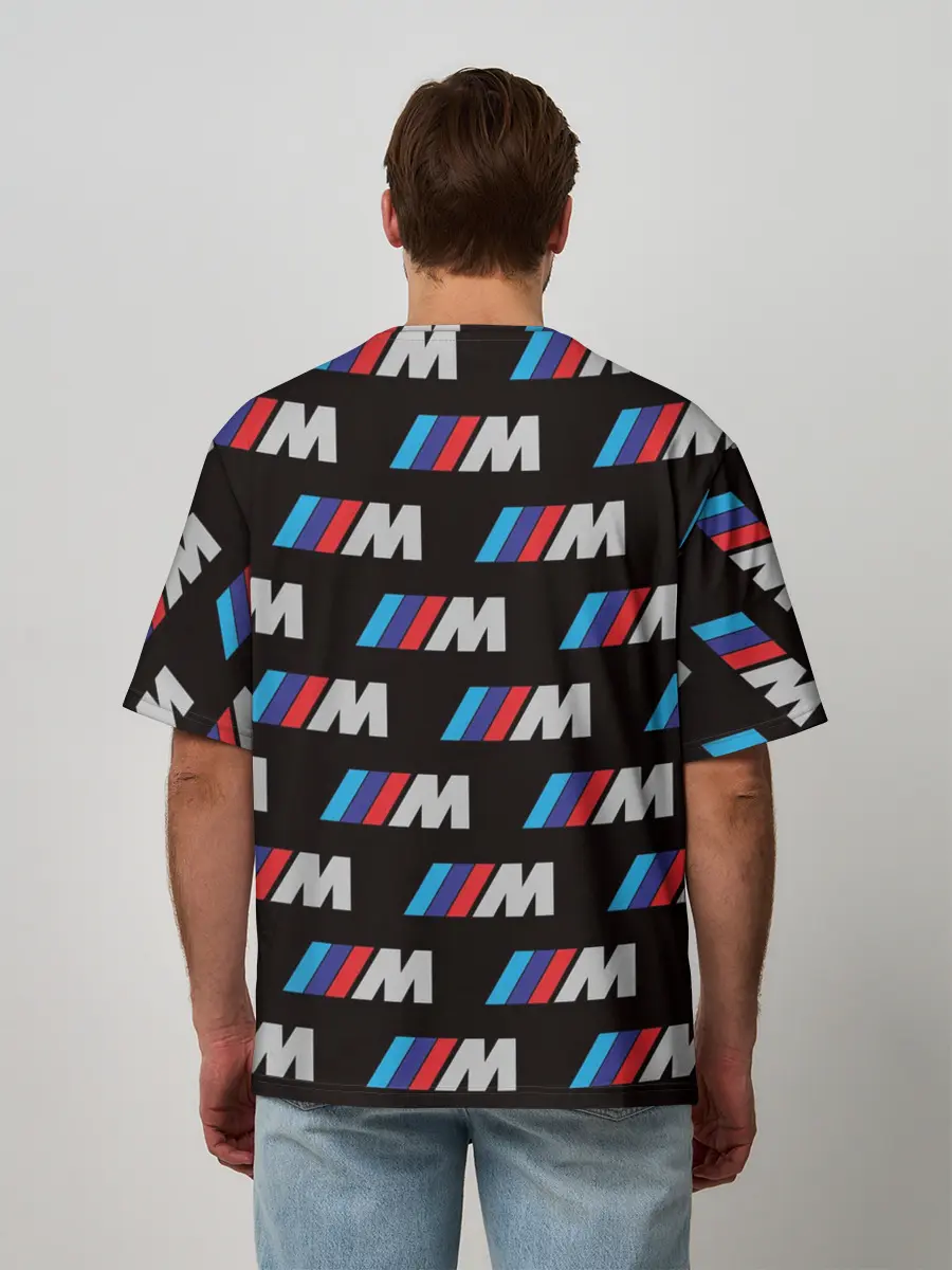 Мужская футболка оверсайз / BMW M