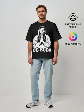 Мужская футболка оверсайз / OG Buda