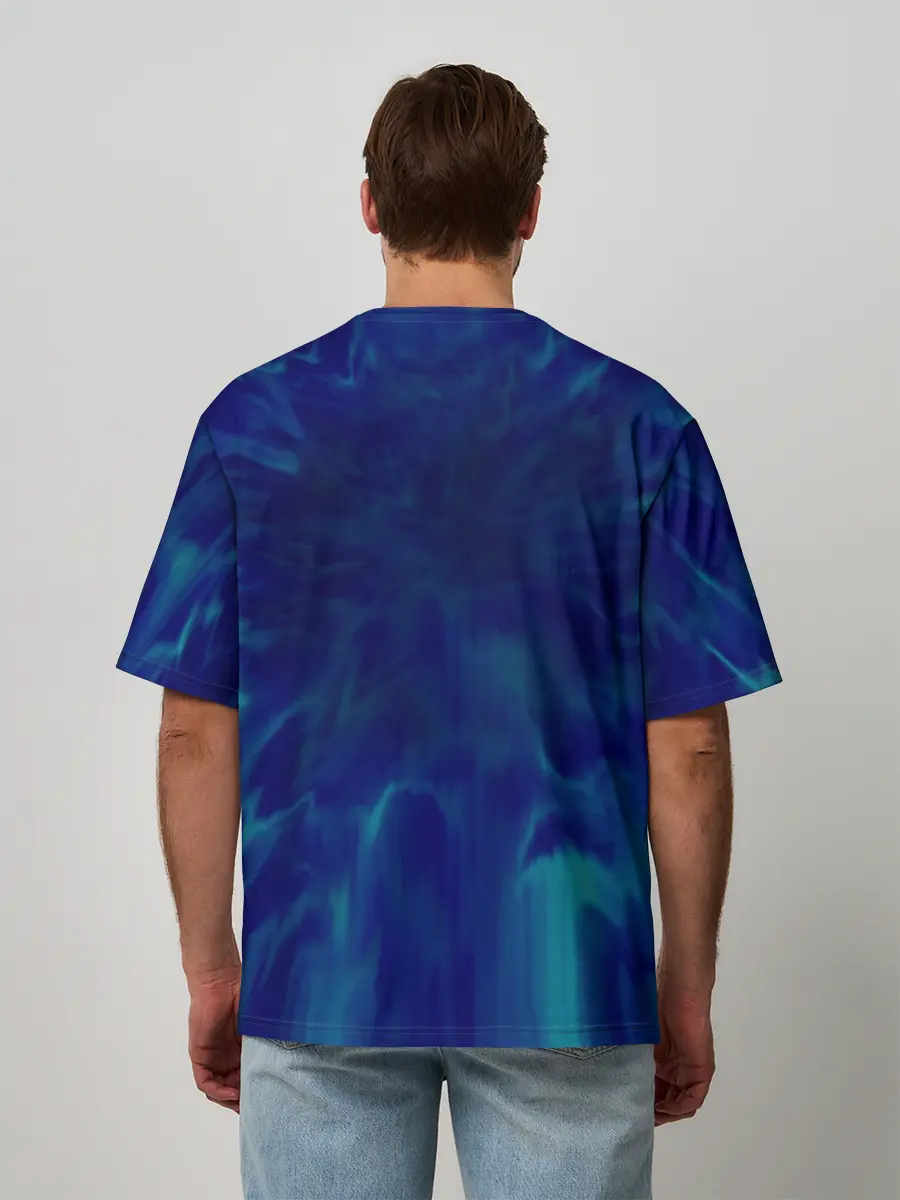 Мужская футболка оверсайз / Subaru