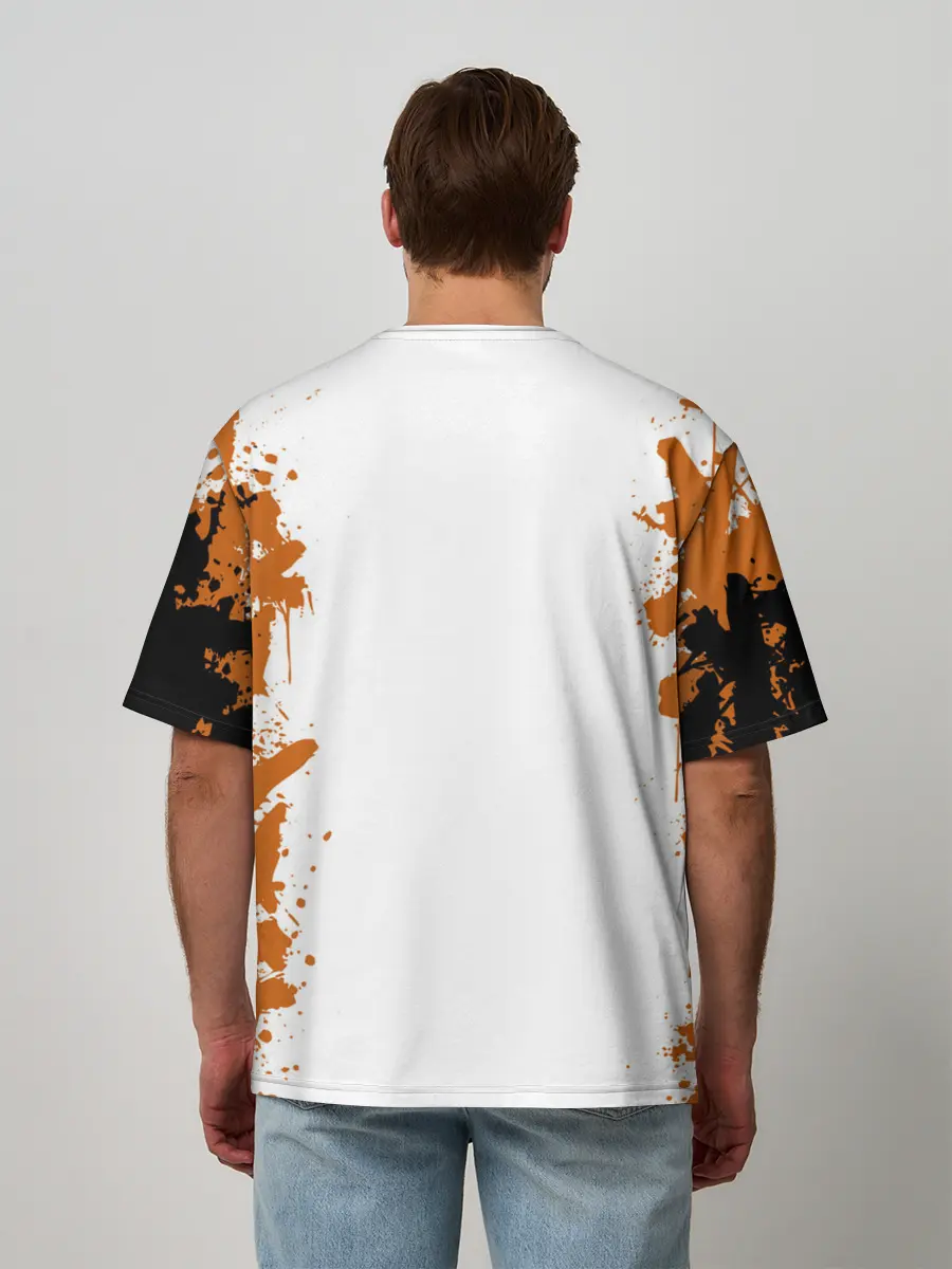 Мужская футболка оверсайз / Юу Нишиноя | Nishinoya Yu