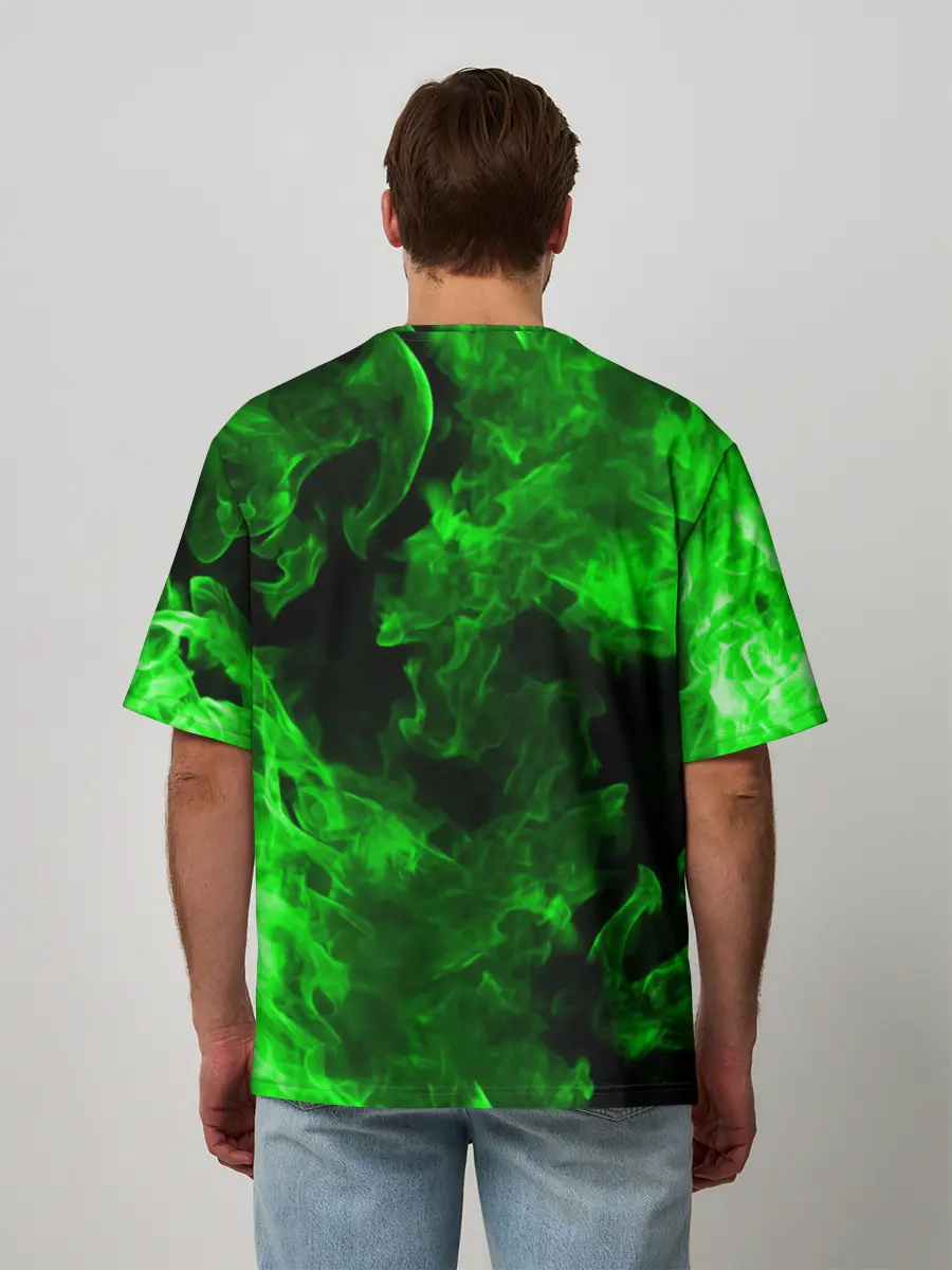 Мужская футболка оверсайз / ЧЕРЕПАШКИ - НИНДЗЯ