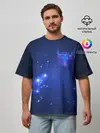 Мужская футболка оверсайз / Знак зодиака - Телец