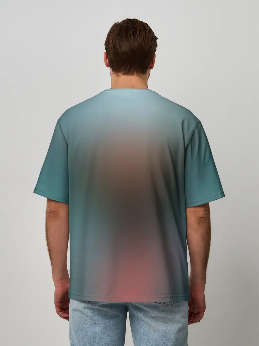 Мужская футболка оверсайз / Rei Ayanami