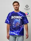 Мужская футболка оверсайз / SONIC | СОНИК