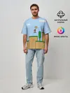 Мужская футболка оверсайз / Mario