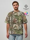 Мужская футболка оверсайз / Камуфляж