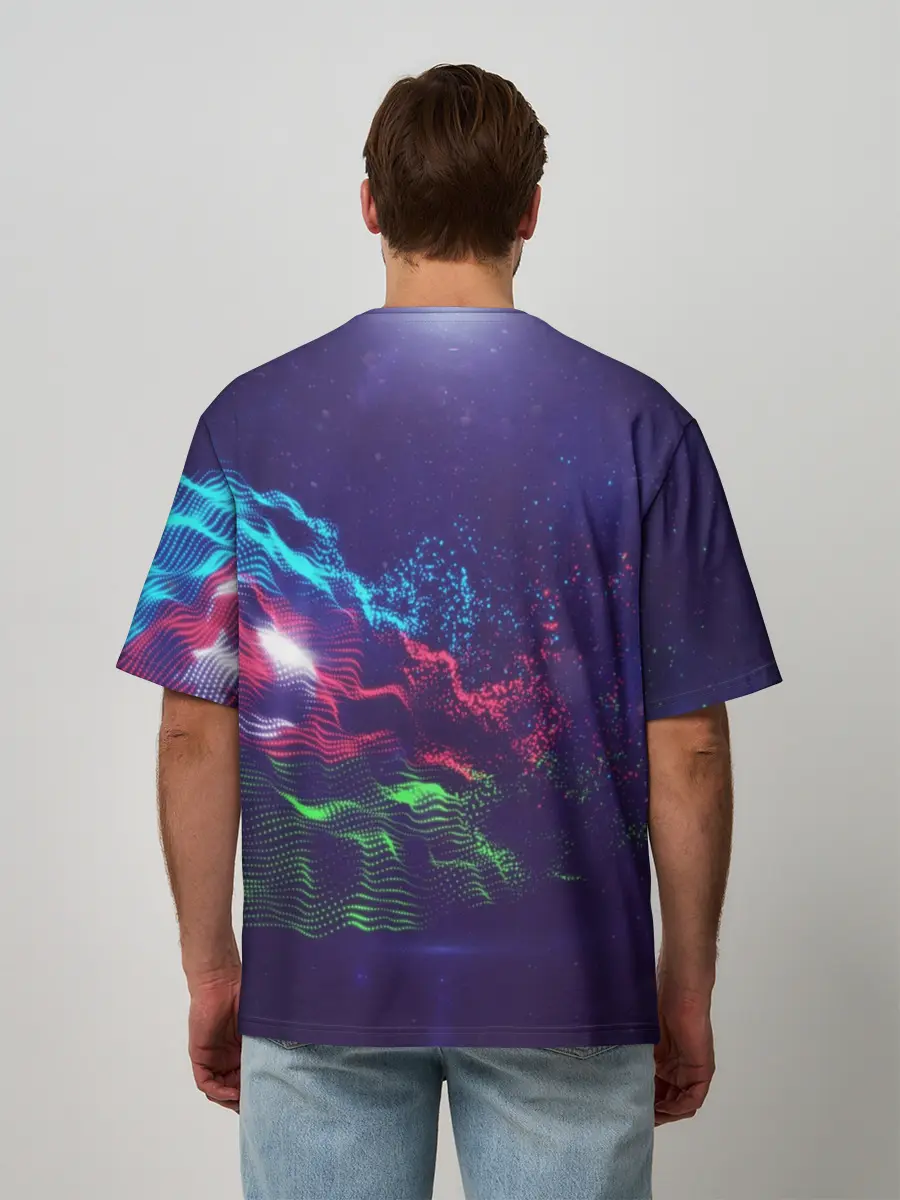 Мужская футболка оверсайз / ,Azerbaijan