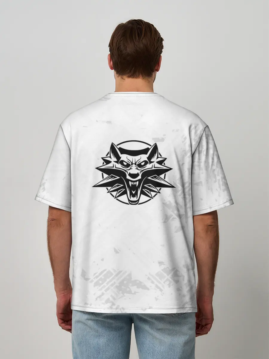 Мужская футболка оверсайз / The Witcher 3 / Ведьмак 3