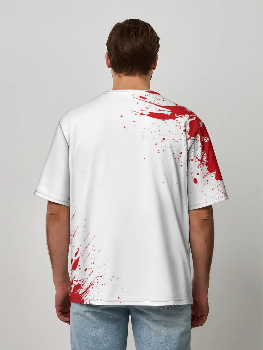 Мужская футболка оверсайз / AMONG US - МОНСТР