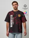Мужская футболка оверсайз / Manchester United