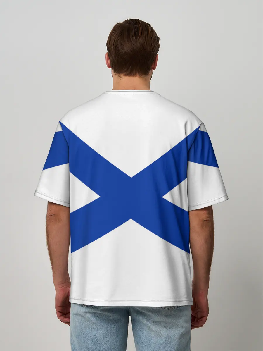 Мужская футболка оверсайз / Северный флот ВМФ России