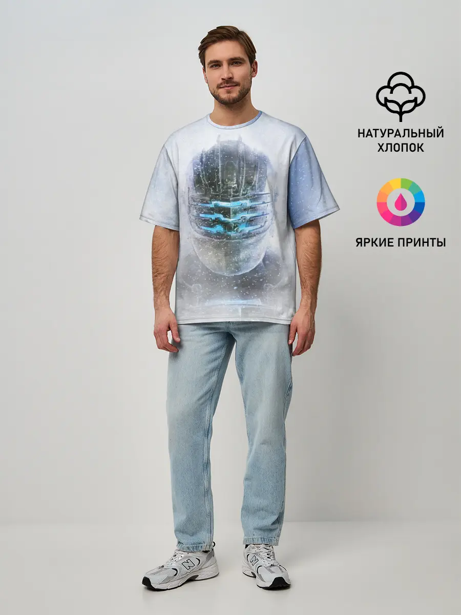 Мужская футболка оверсайз / Dead Space