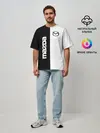 Мужская футболка оверсайз / Mazda