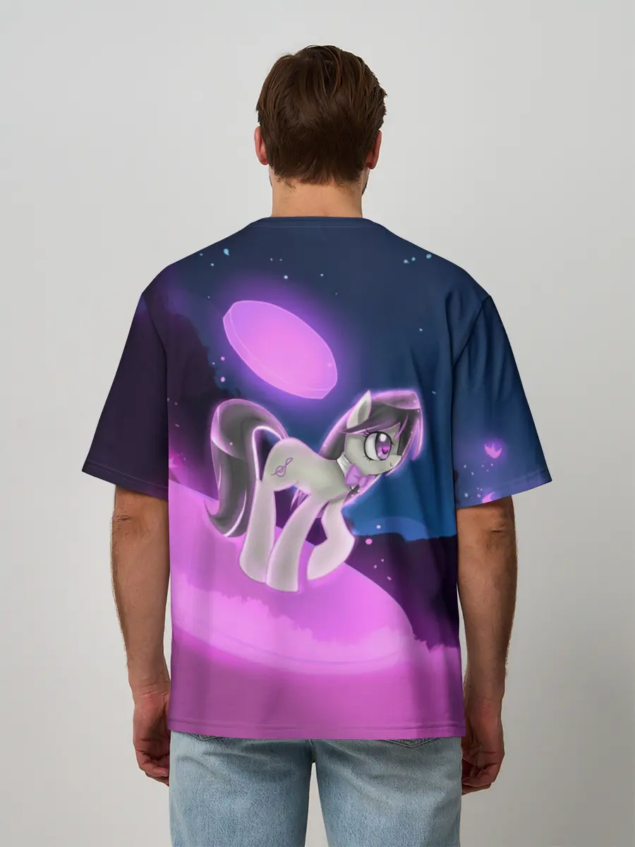 Мужская футболка оверсайз / My Little Pony