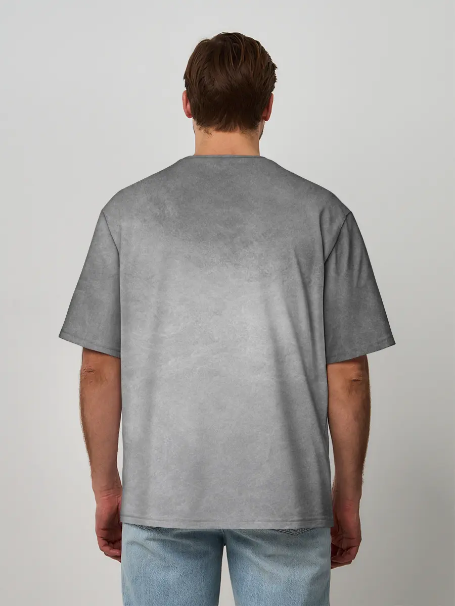 Мужская футболка оверсайз / Fencing