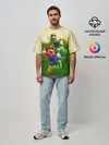 Мужская футболка оверсайз / 3DMario