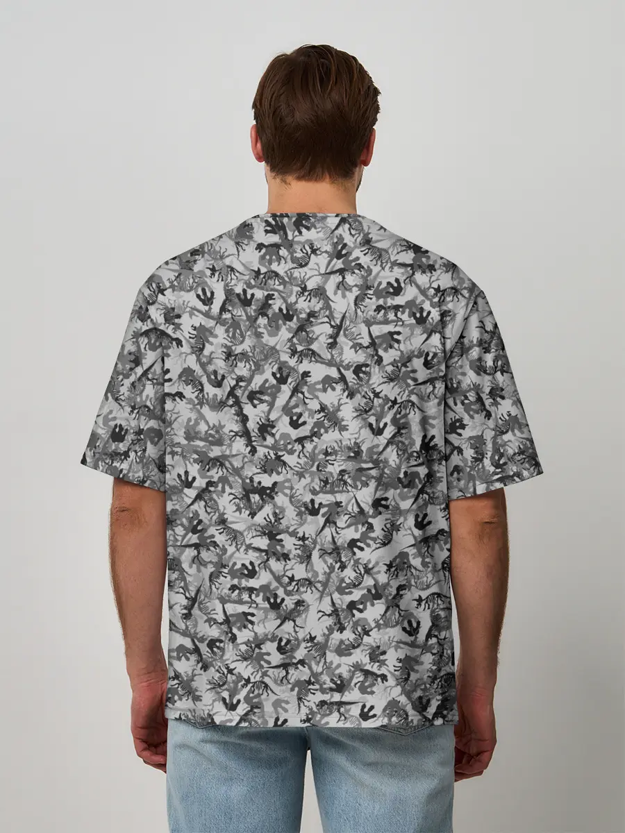 Мужская футболка оверсайз / Jurassic Park