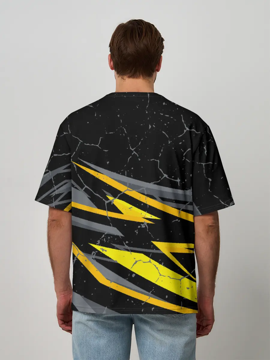 Мужская футболка оверсайз / Hot Wheels