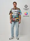Мужская футболка оверсайз / GTA