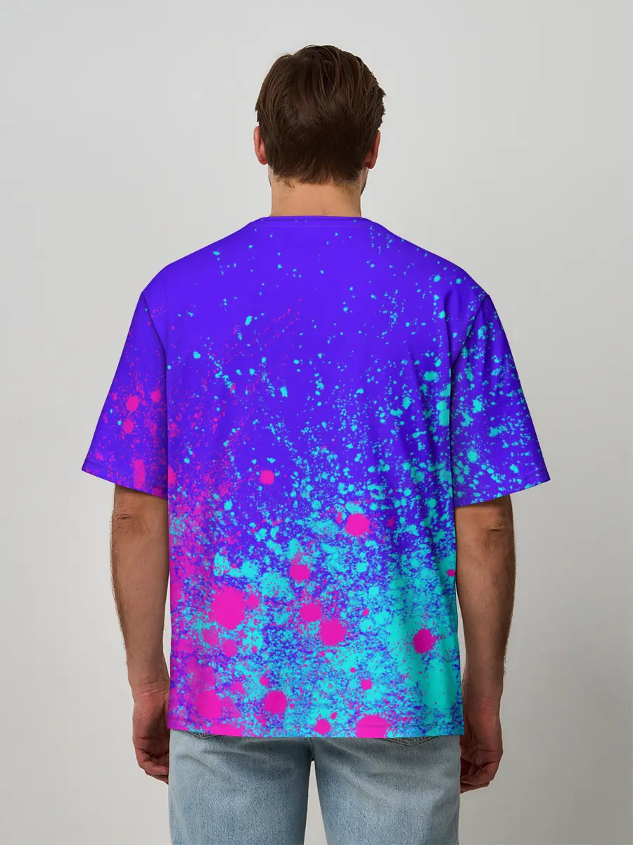 Мужская футболка оверсайз / DEAD BY DAYLIGHT