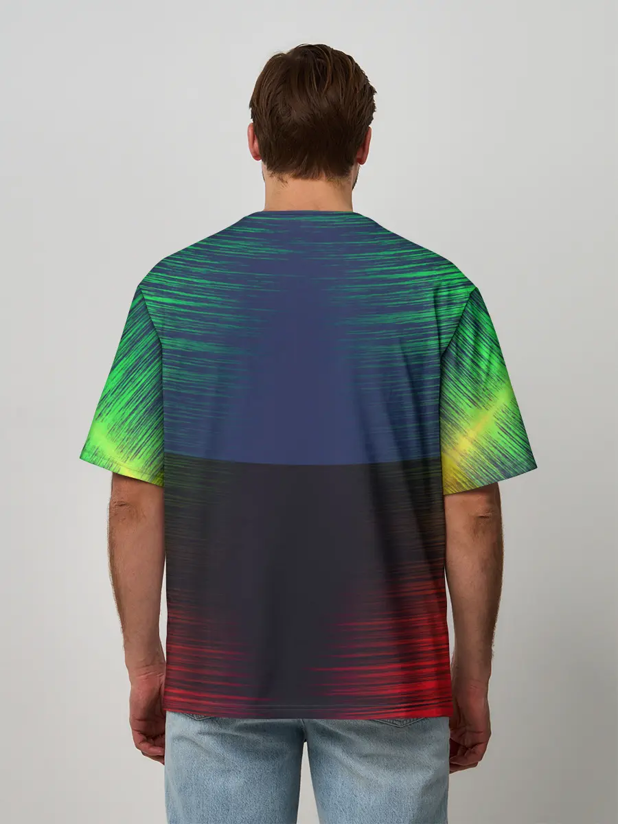 Мужская футболка оверсайз / Pikachu