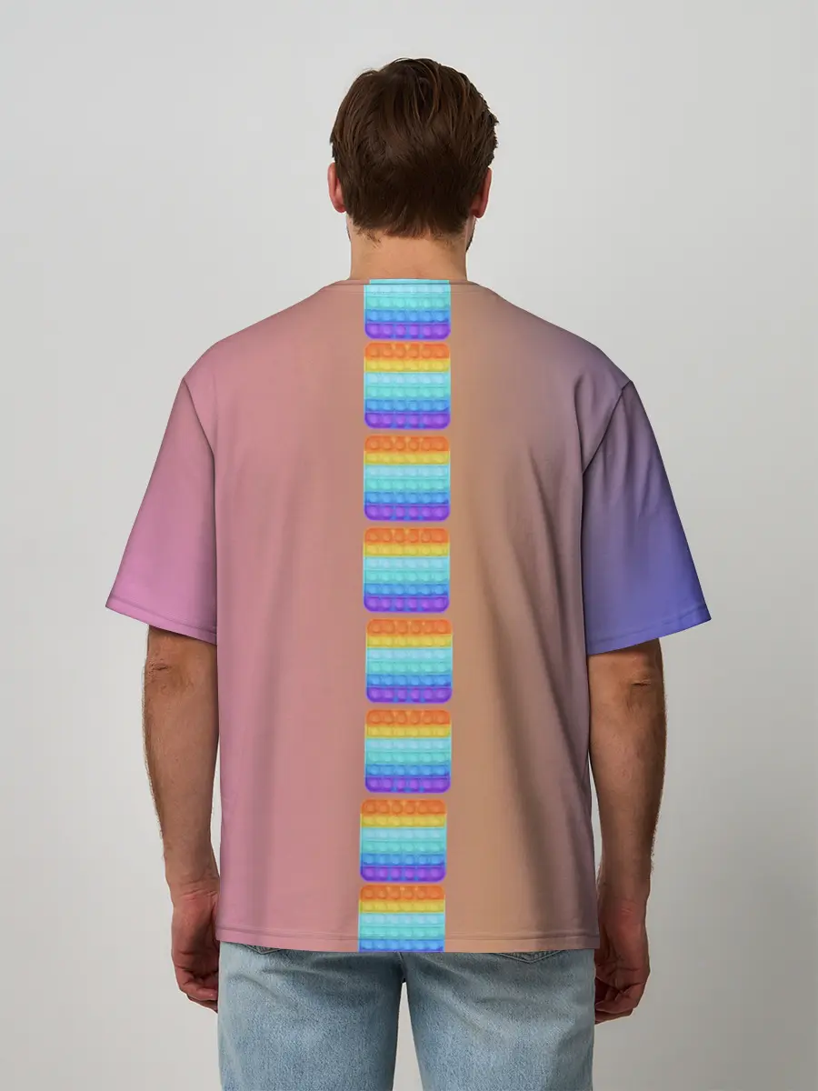 Мужская футболка оверсайз / Единороги уже не те