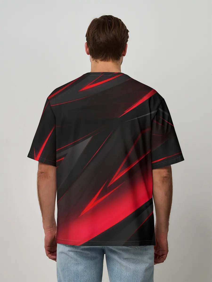 Мужская футболка оверсайз / Doom | Eternal