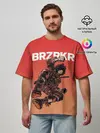 Мужская футболка оверсайз / BRZRKR