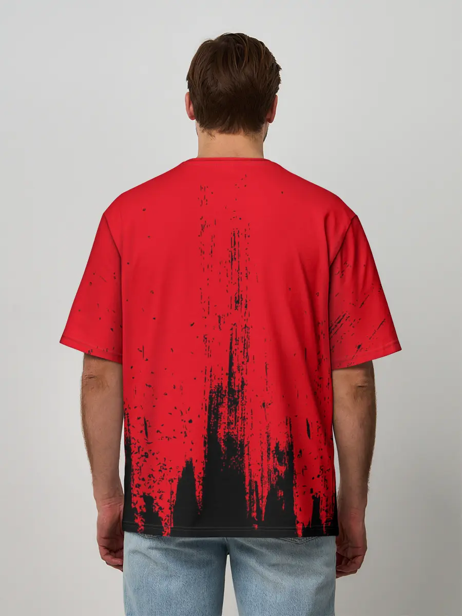 Мужская футболка оверсайз / HONDA / ХОНДА