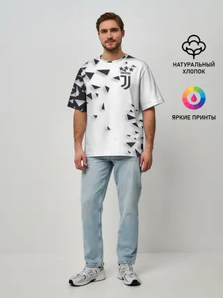 Мужская футболка оверсайз / Juventus