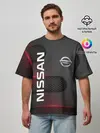 Мужская футболка оверсайз / NISSAN