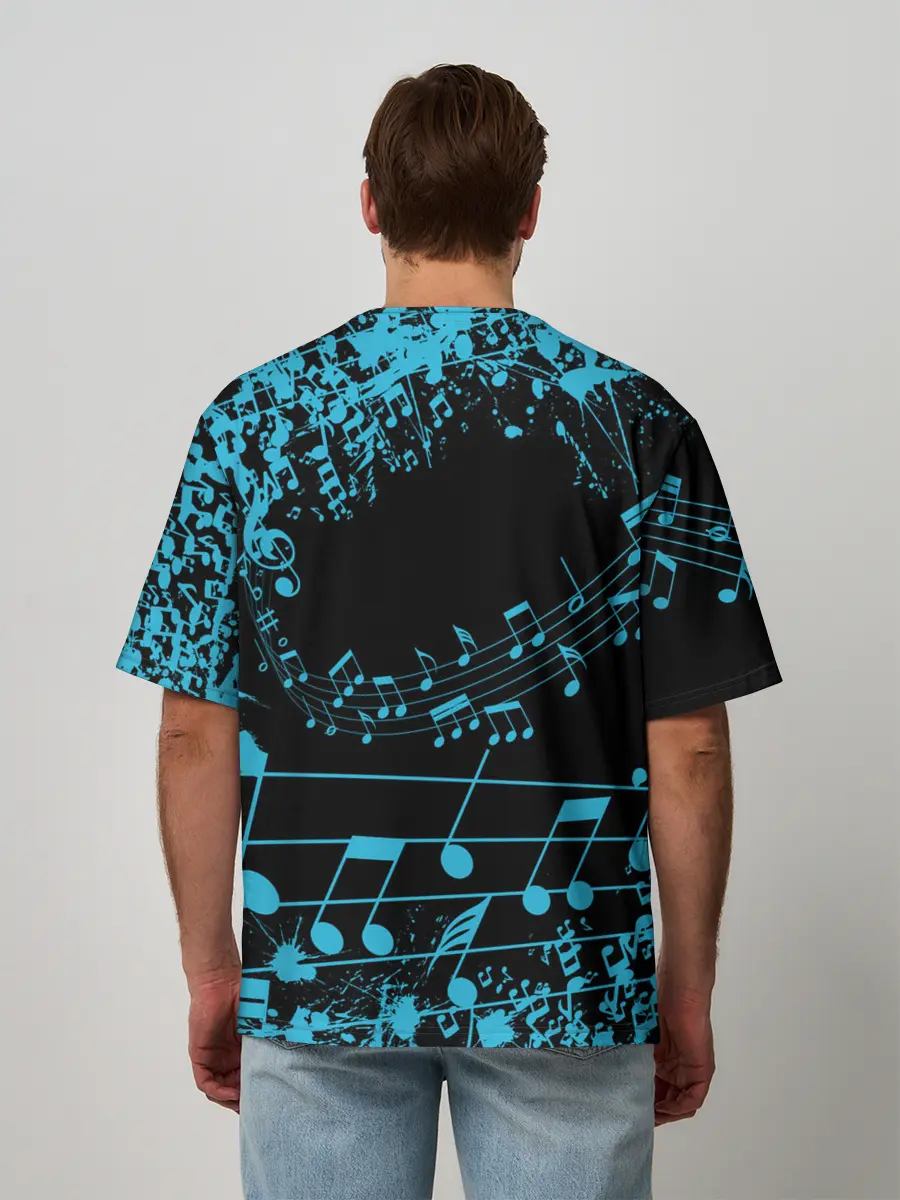 Мужская футболка оверсайз / NILETTO.