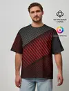 Мужская футболка оверсайз / CARBON STYLE