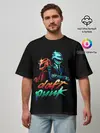 Мужская футболка оверсайз / Daft Punk