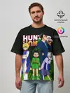 Мужская футболка оверсайз / Хантер много героев