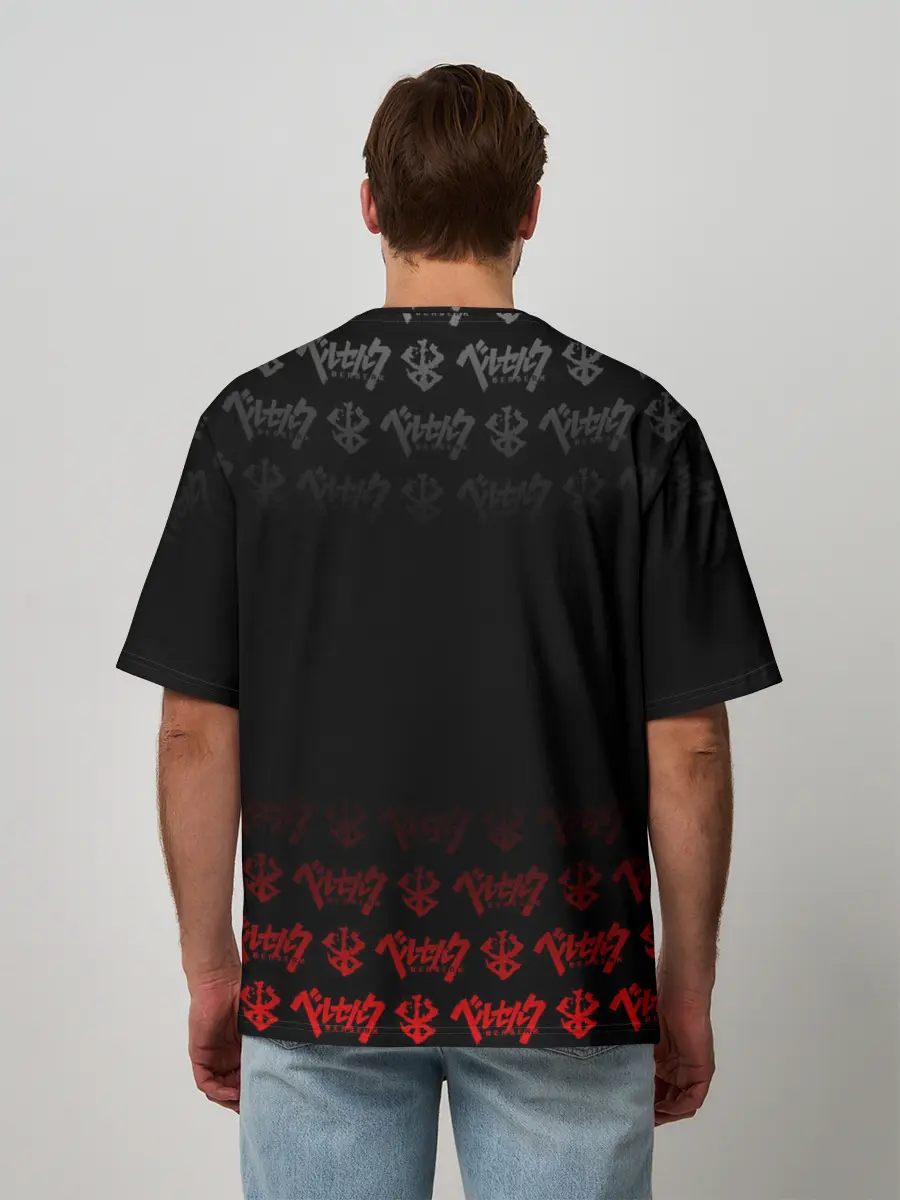 Мужская футболка оверсайз / BERSERK