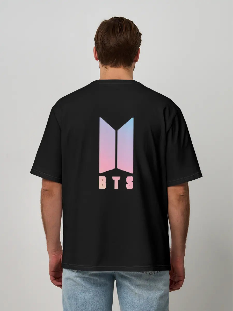 Мужская футболка оверсайз / BTS Love Yourself