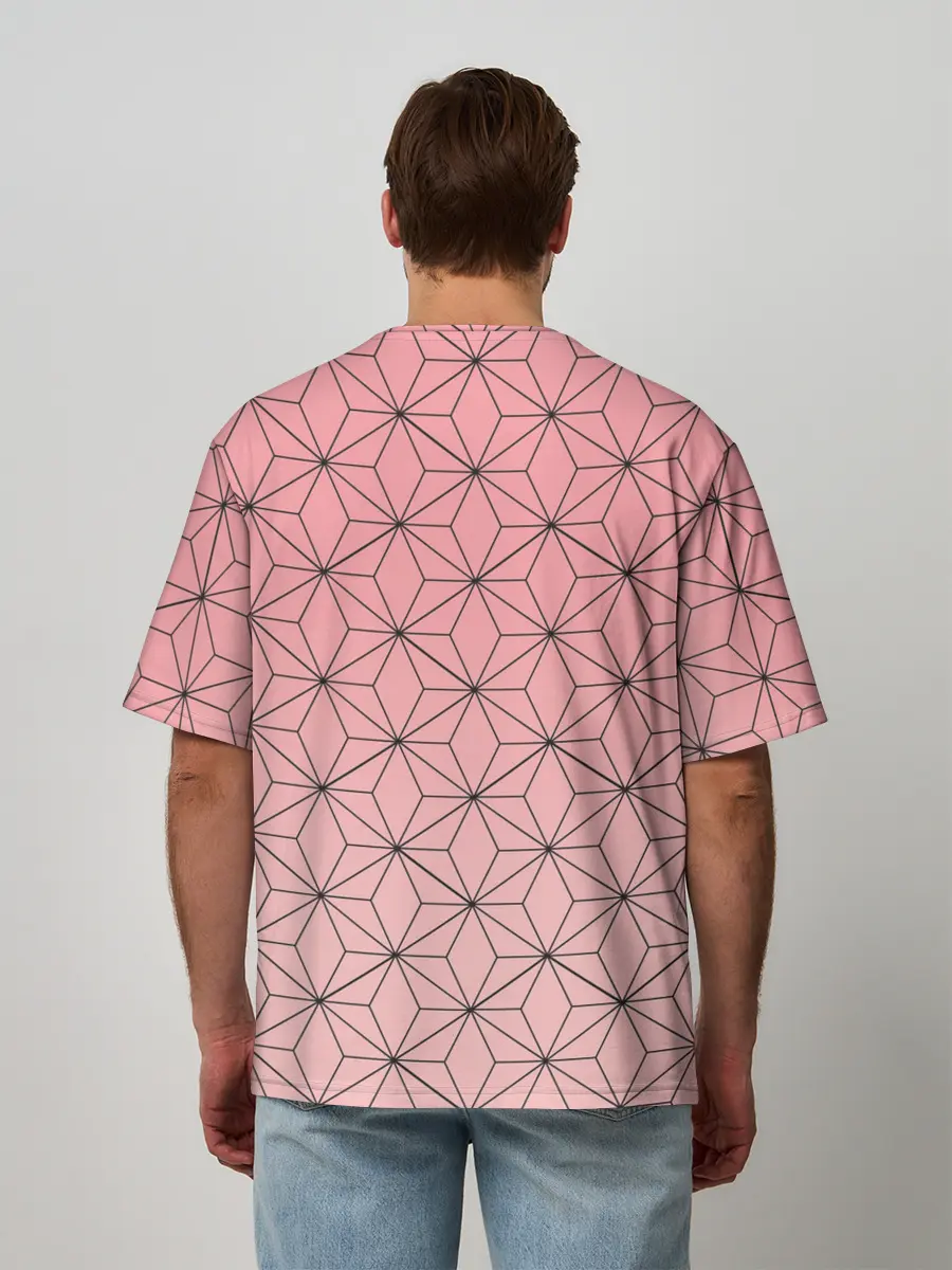 Мужская футболка оверсайз / NEZUKO KAMADO | KIMETSU NO YAIBA