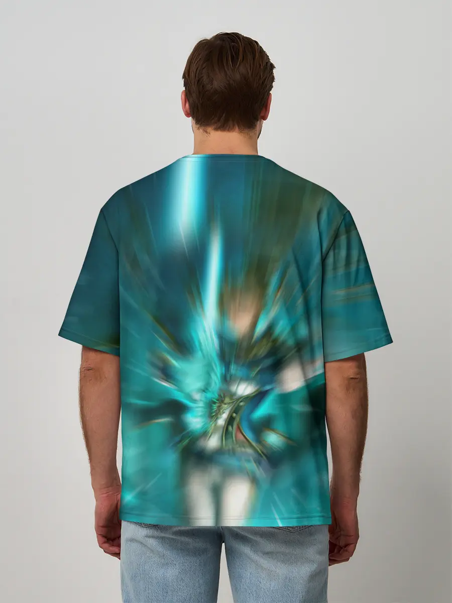 Мужская футболка оверсайз / Джин | Genshin Impact | Геншин Импакт