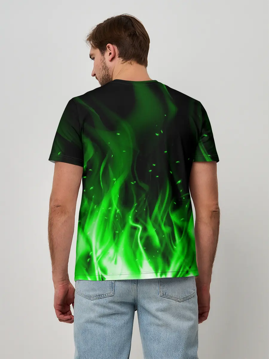 Мужская базовая футболка / MINECRAFT CREEPER