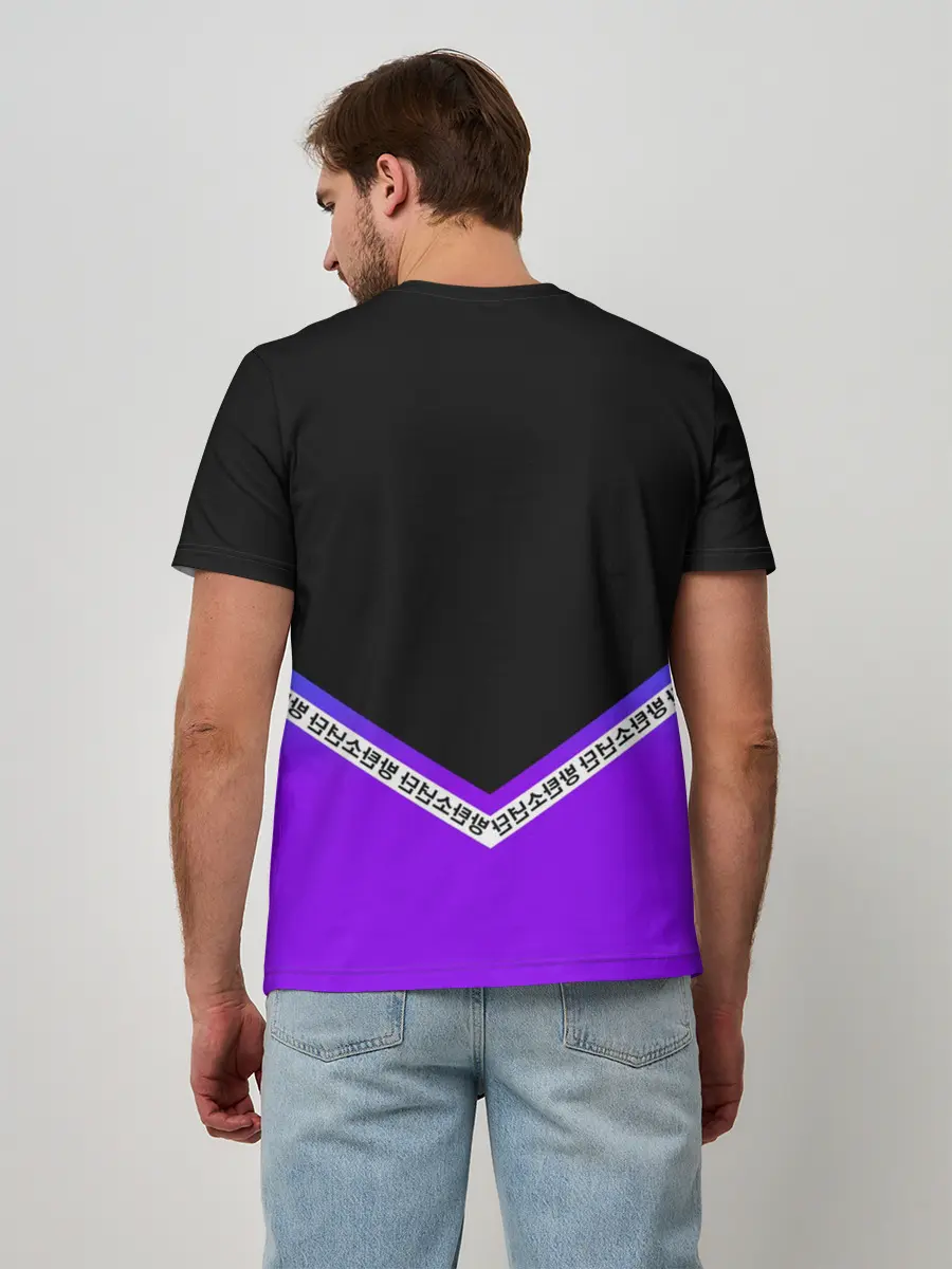 Мужская базовая футболка / BTS