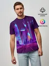 Мужская базовая футболка / НЕОНОВЫЙ ГОРОД