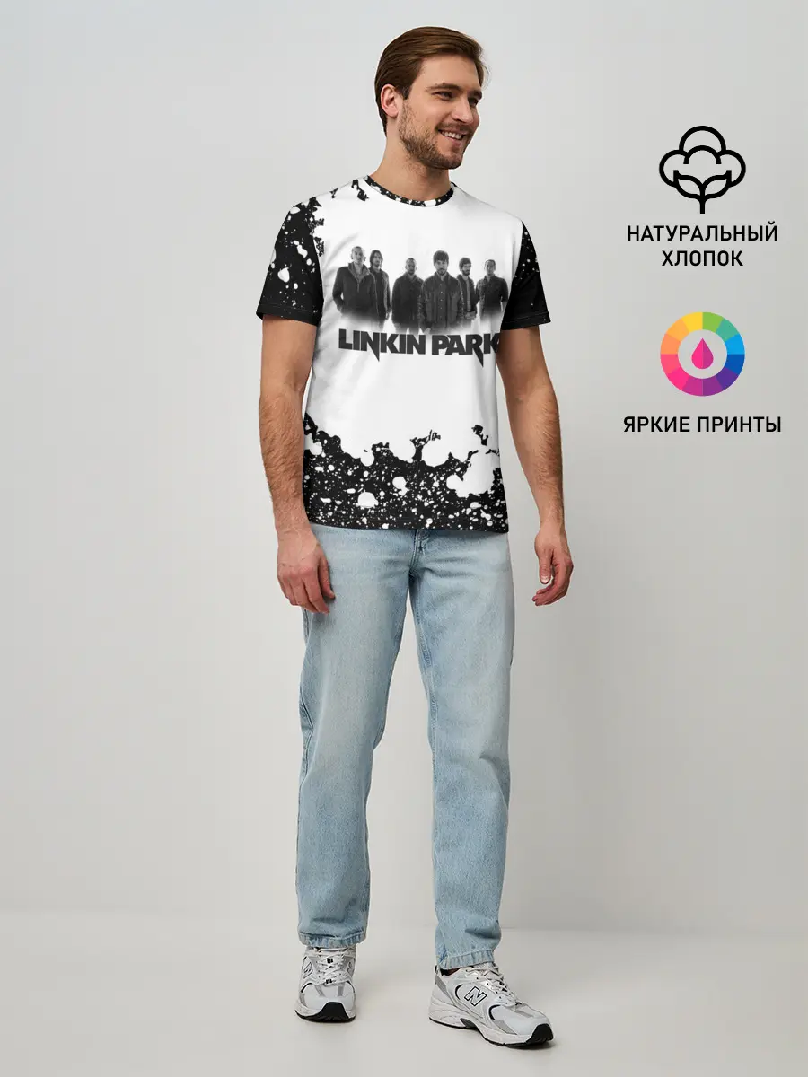 Мужская базовая футболка / LINKIN PARK