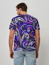 Мужская базовая футболка / Волны