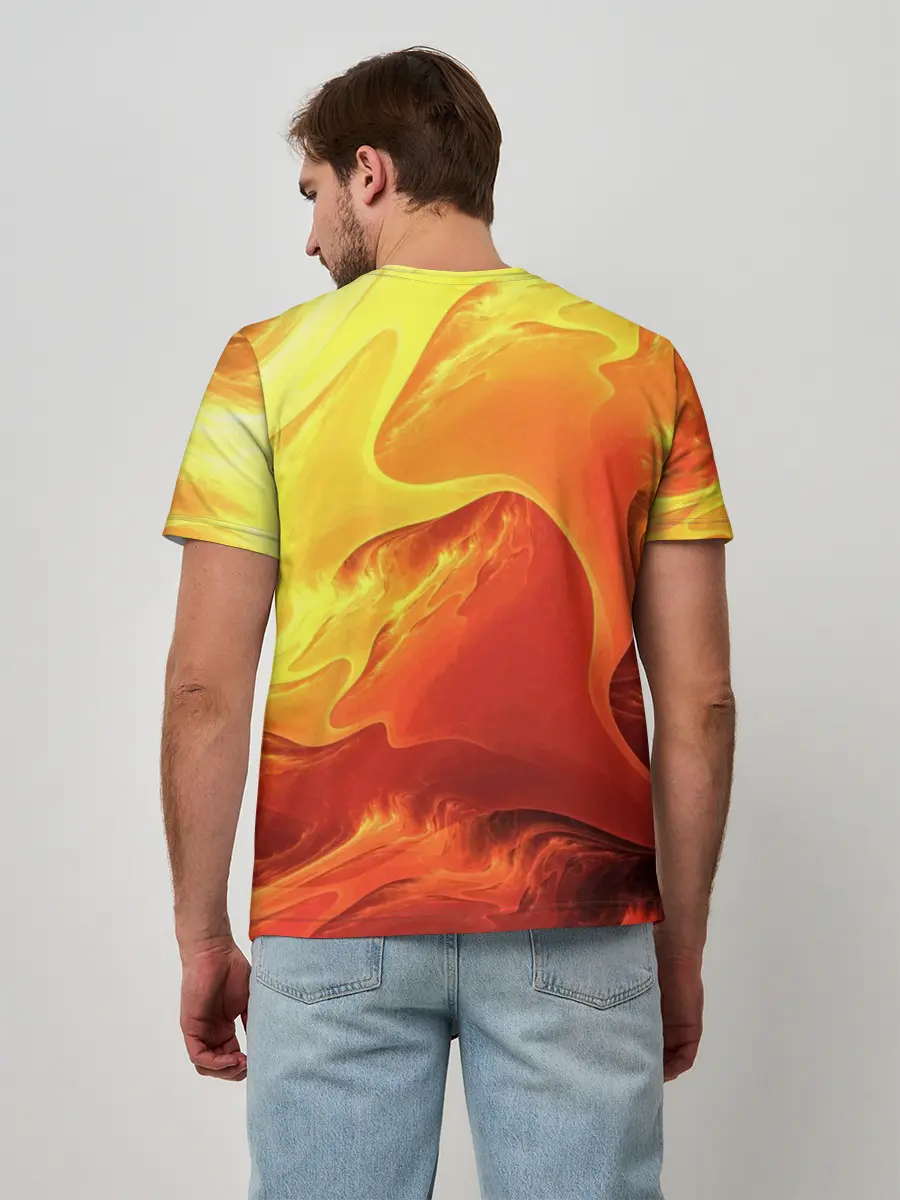 Мужская базовая футболка / Шаман Кинг | Хао | Зик