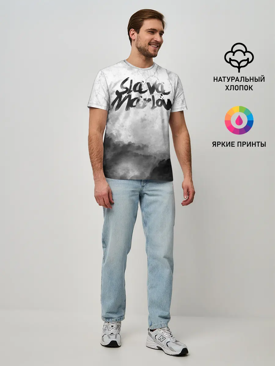 Мужская базовая футболка / SLAVA MARLOW