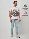 Мужская базовая футболка / Tanjirou & Nezuko